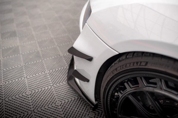 Maxton Front Bumper Wings (Canards) Audi R8 Mk2 Facelift