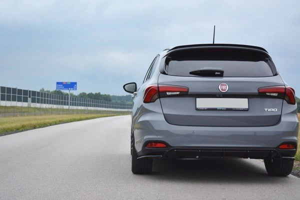 Maxton Rear Side Splitters Fiat Tipo S-Design - Gloss Black