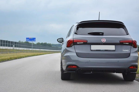 Maxton Rear Side Splitters Fiat Tipo S-Design - Gloss Black