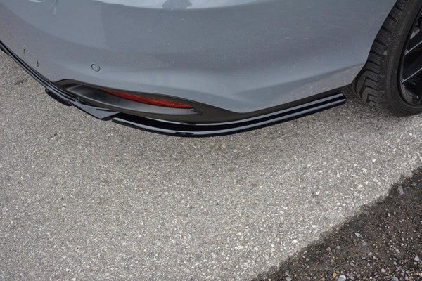 Maxton Rear Side Splitters Fiat Tipo S-Design - Gloss Black