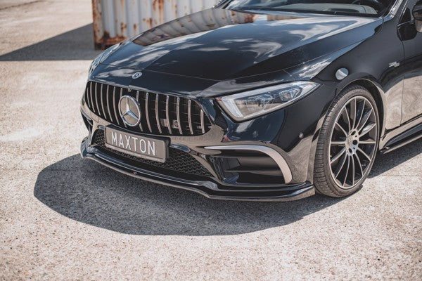 Maxton Front Splitter V.3 Mercedes-Benz Cls Amg-Line C257 - Gloss Black