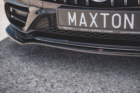 Maxton Front Splitter V.3 Mercedes-Benz Cls Amg-Line C257 - Gloss Black