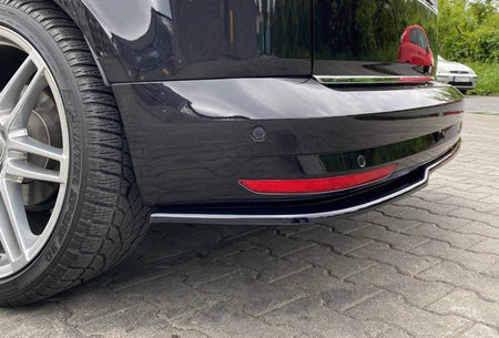 Maxton Central Rear Splitter Volkswagen Caddy Mk. 4 - Gloss Black