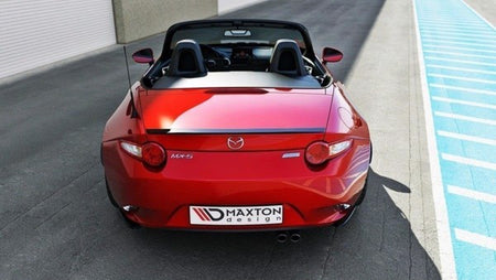 Maxton Rear Side Splitters Mazda Mx-5 Iv - Gloss Black