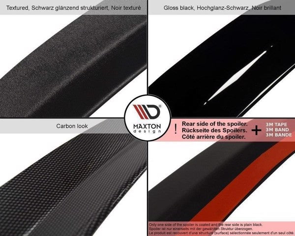 Maxton Spoiler Cap BMW 2 Gran Coupe M-Pack F44 - Gloss Black