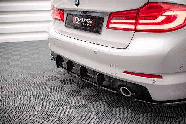 Maxton Street Pro Rear Diffuser BMW 5 G30 - Black