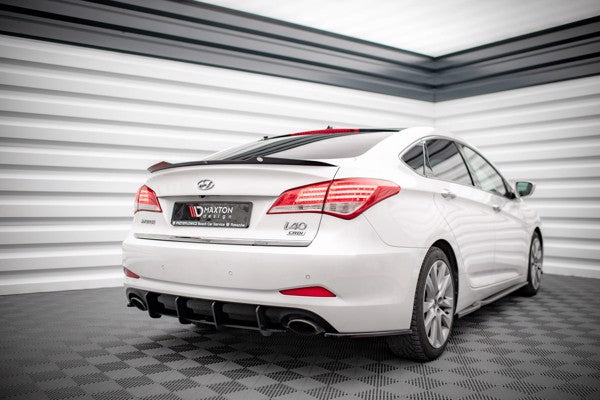 Maxton Spoiler Cap Hyundai I40 Mk1 - Gloss Black