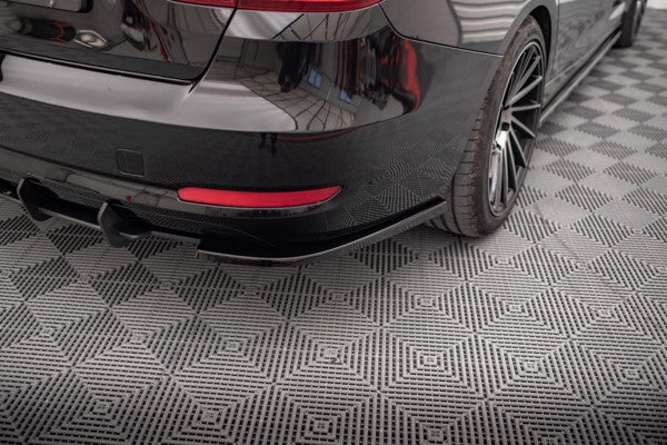 Maxton Rear Side Splitters BMW 3 Gt F34 - Gloss Black