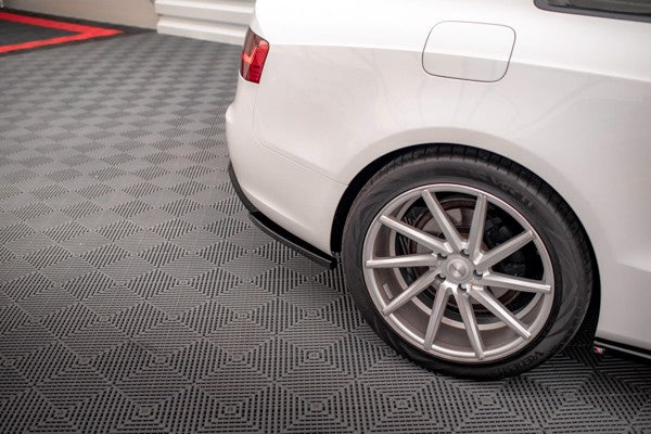 Maxton Rear Side Splitters Audi A5 Coupe 8T Facelift - Gloss Black