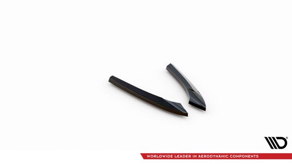 Maxton Rear Side Splitters Audi A5 Coupe 8T Facelift - Gloss Black