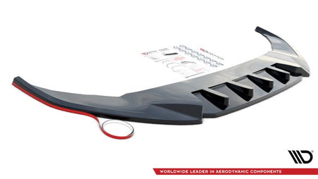 Maxton Rear Side Splitters Audi A5 Coupe 8T Facelift - Gloss Black