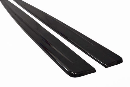 Maxton Side Skirts Diffusers Audi RS7 C7 Fl - Gloss Black