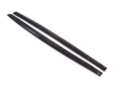 Maxton Side Skirts Diffusers Audi RS3 8V Fl Sedan - Gloss Black