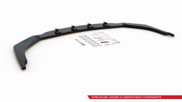 Maxton Front Splitter V.1 Toyota Corolla Xii Touring Sports/ Hatchback - Gloss Black