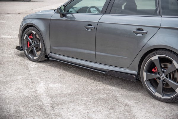 Maxton Side Flaps Audi RS3 8V Sportback - Gloss Flaps