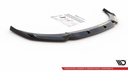 Maxton Front Splitter V.3 Audi A1 S-Line Gb - Gloss Black