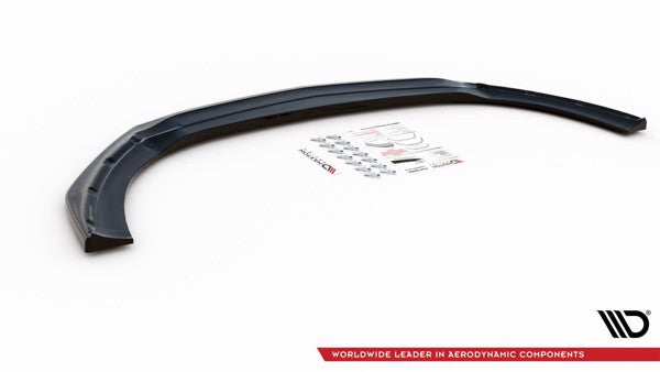 Maxton Front Splitter V.1 Mercedes-Amg Cla 35 Aero C118 - Gloss Black