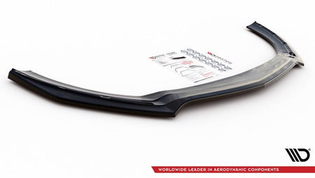 Maxton Front Splitter V.1 Mercedes-Amg Cla 35 Aero C118 - Gloss Black