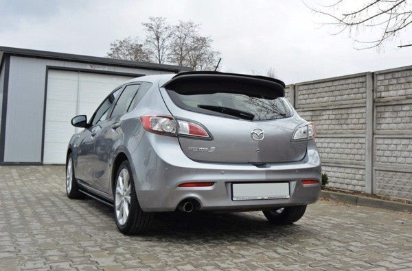 Maxton Spoiler Cap Mazda 3 Mk2 Sport (Preface) - Gloss Black