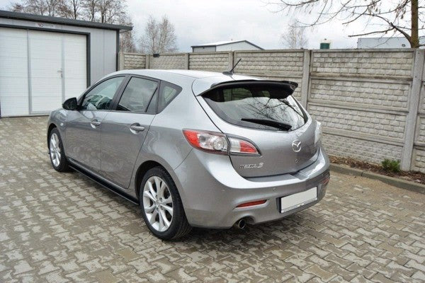 Maxton Spoiler Cap Mazda 3 Mk2 Sport (Preface) - Gloss Black