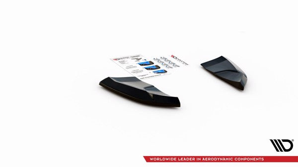 Maxton Rear Side Splitters Audi Sq5 Mk1 (8R) - Gloss Black