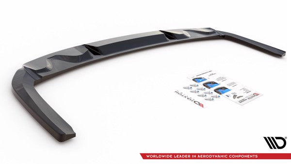 Maxton Central Rear Splitter Audi RS3 Sedan 8Y - Gloss Black