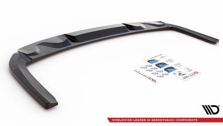 Maxton Central Rear Splitter Audi RS3 Sedan 8Y - Gloss Black