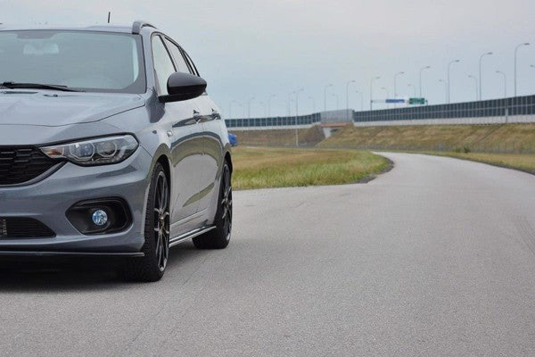 Maxton Side Skirts Diffusers Fiat Tipo S-Design - Gloss Black