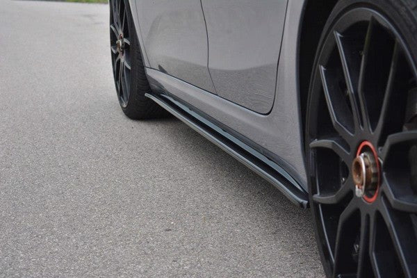 Maxton Side Skirts Diffusers Fiat Tipo S-Design - Gloss Black