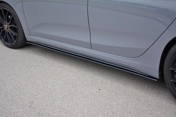 Maxton Side Skirts Diffusers Fiat Tipo S-Design - Gloss Black