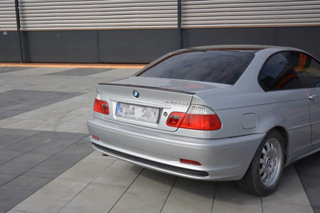 Maxton Spoiler Extension BMW 3 E46 Coupe Preface - Gloss Black