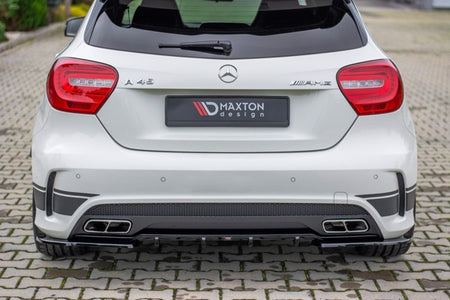 Maxton Rear Side Splitters Mercedes A45 Amg W176 - Gloss Black