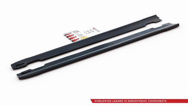 Maxton Side Skirts Diffusers V.4 Hyundai I30 N Mk3 / Mk3 Fl Hatchback/ Fastback - Gloss Black