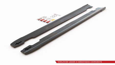 Maxton Side Skirts Diffusers V.4 Hyundai I30 N Mk3 / Mk3 Fl Hatchback/ Fastback - Gloss Black