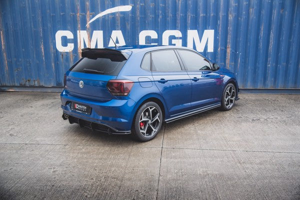 Maxton Racing Durability Side Skirts Diffusers Volkswagen Polo Gti Mk6 - Black
