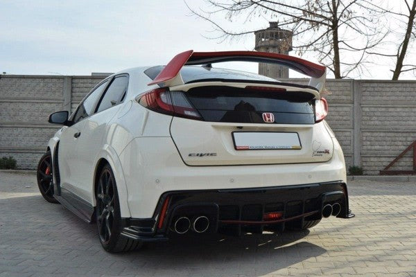 Maxton Spoiler Cap N.2 Honda Civic Ix Type R - Gloss Black