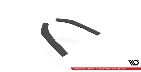 Maxton Street Pro Rear Side Splitters BMW 4 M-Pack G22 - Black
