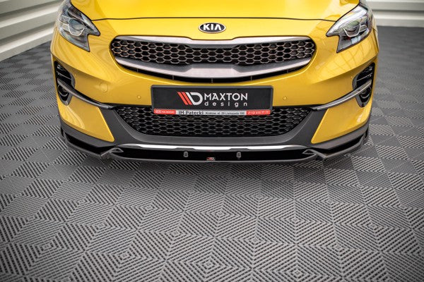 Maxton Front Splitter Kia Xceed Mk1 - Gloss Black