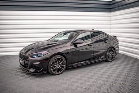 Maxton Side Skirts Diffusers V.2 BMW 2 Gran Coupe M-Pack / M235I F44 - Gloss Black