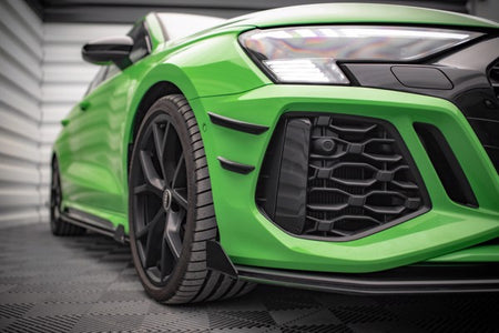 Maxton Front Bumper Wings (Canards) Audi RS3 8Y