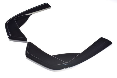 Maxton Rear Side Splitters Mercedes- Benz C43 Amg W205 - Gloss Black