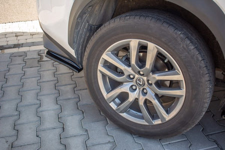 Maxton Rear Side Splitters Lexus Nx Facelift(Hybrid) - Gloss Black
