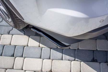 Maxton Rear Side Splitters Lexus Nx Facelift(Hybrid) - Gloss Black