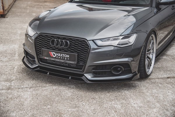 Maxton Front Splitter Audi S6 / A6 S-Line C7 Fl 
