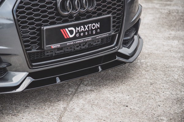 Maxton Front Splitter Audi S6 / A6 S-Line C7 Fl 