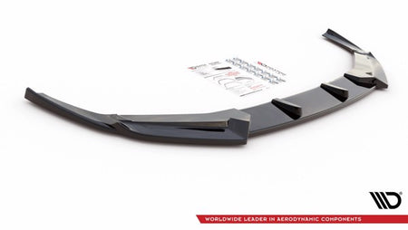 Maxton Front Splitter V.1 Audi RS6 C8 / RS7 C8 - Gloss Black