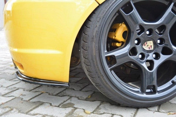 Maxton Rear Side Splitters VW Golf Iv R32 - Gloss Black