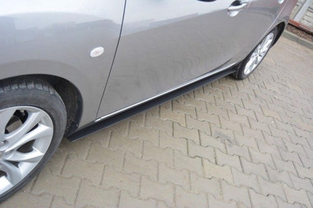 Maxton Racing Side Skirts Diffusers Mazda 3 Mk2 Sport (Preface)