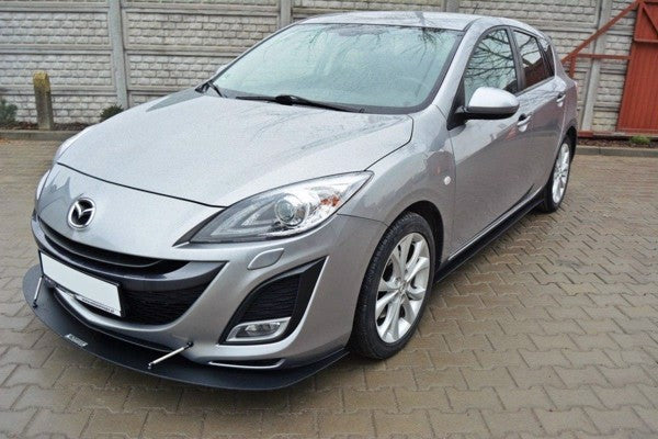 Maxton Racing Side Skirts Diffusers Mazda 3 Mk2 Sport (Preface)