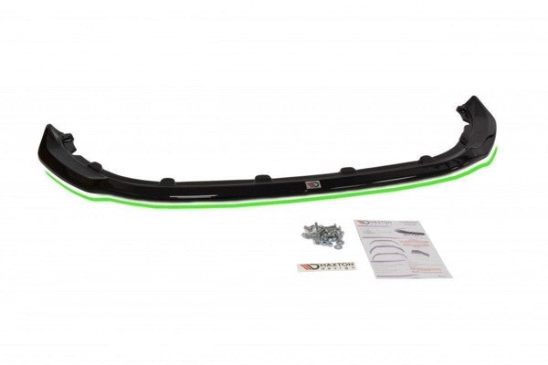Maxton Front Splitter V.1 Peugeot 308 Ii Gti - Gloss Black